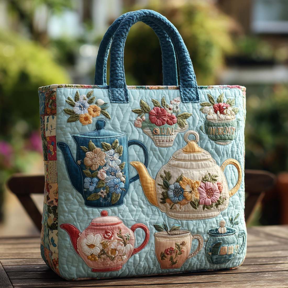 Timeless Artistic Floral Bag