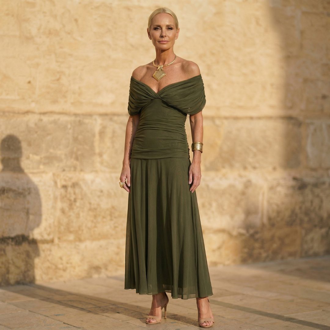 Elegant Green Dress - Jade
