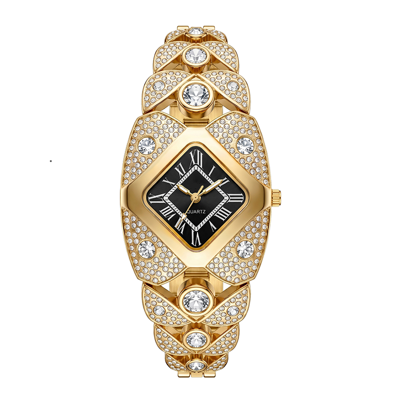 Timeless Elegance Crystal Watch