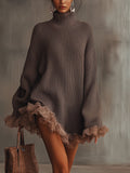 Warm Sweater Dress Everyday Elegance