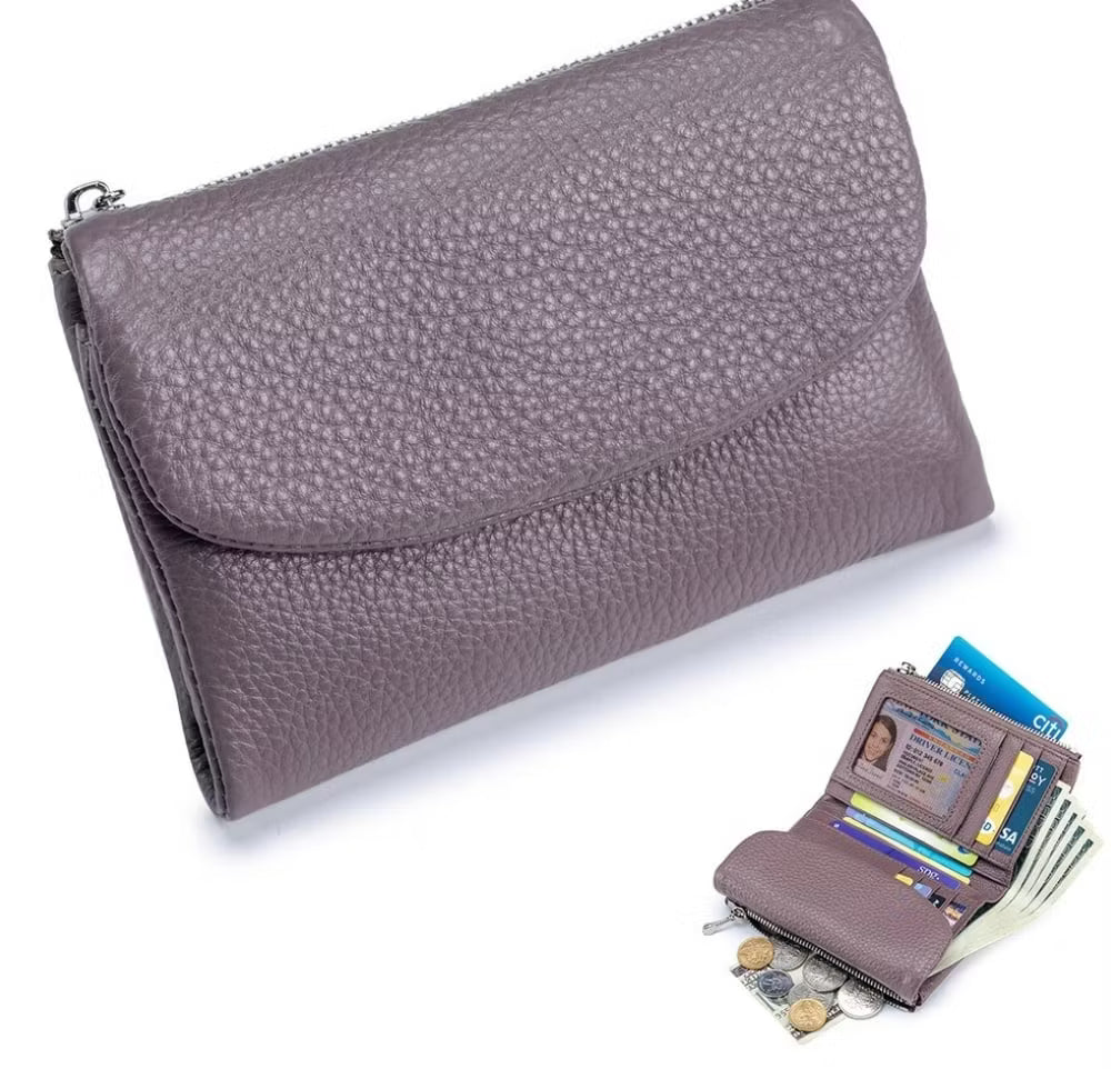 Elegant Leather Wallet Practical Organization