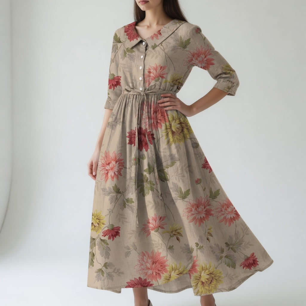 Elegant Shirt Dress