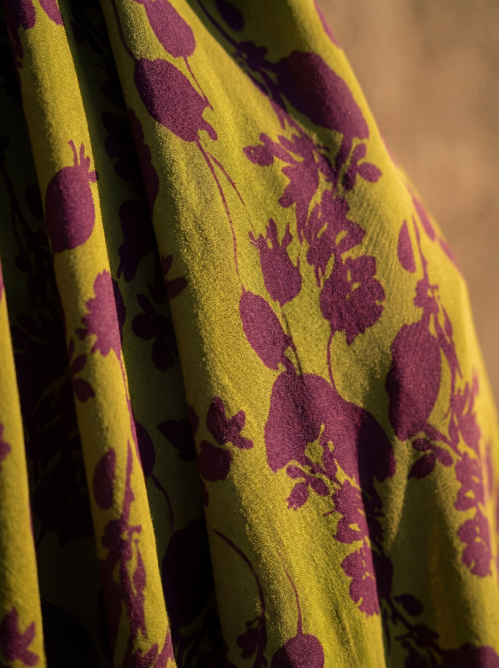 Elegant Silk Fabric Dress