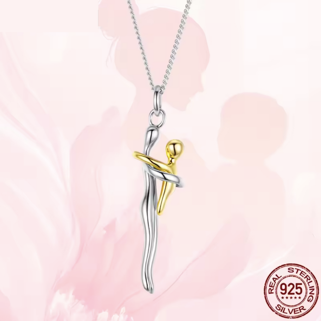 Silver Plated Embrace Necklace