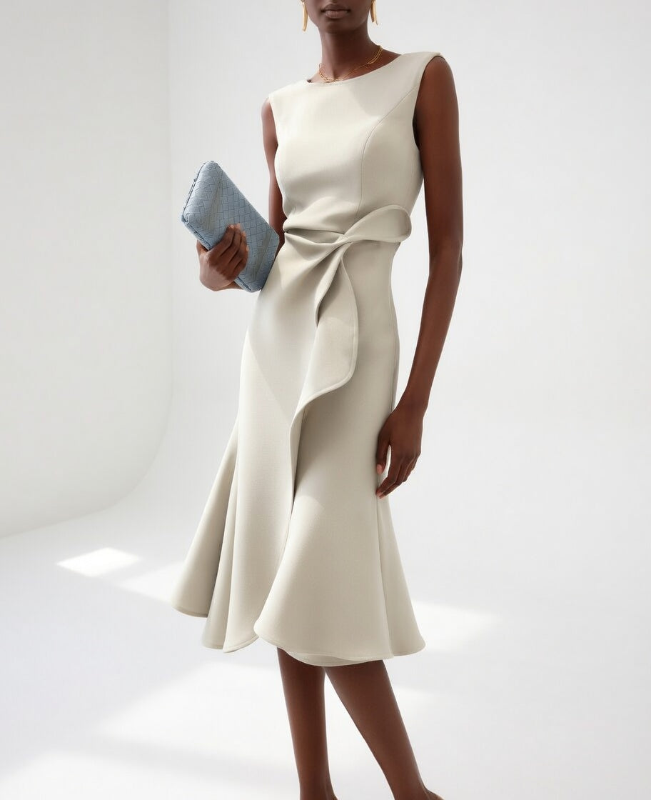 Structured Dress Modern Sculpting Elegance