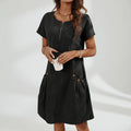 Cotton Mini Dress Natural Freshness