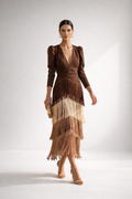 Elegant Fringe Dress Refined Silhouette