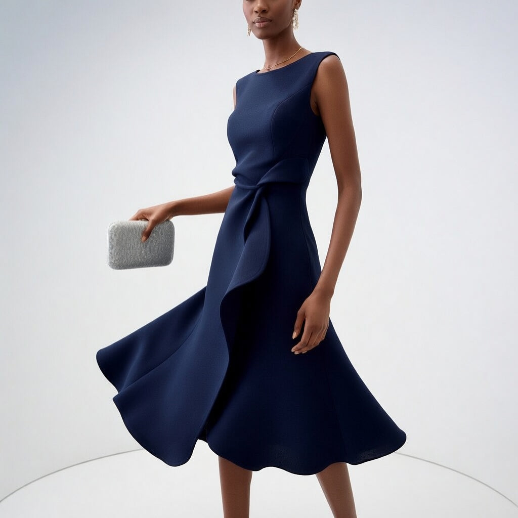 Structured Dress Modern Sculpting Elegance