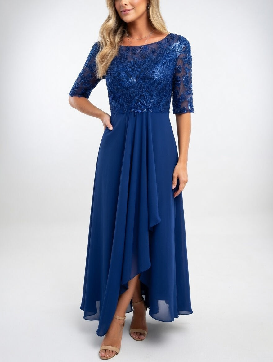 Lace Midi Dress Timeless Elegance