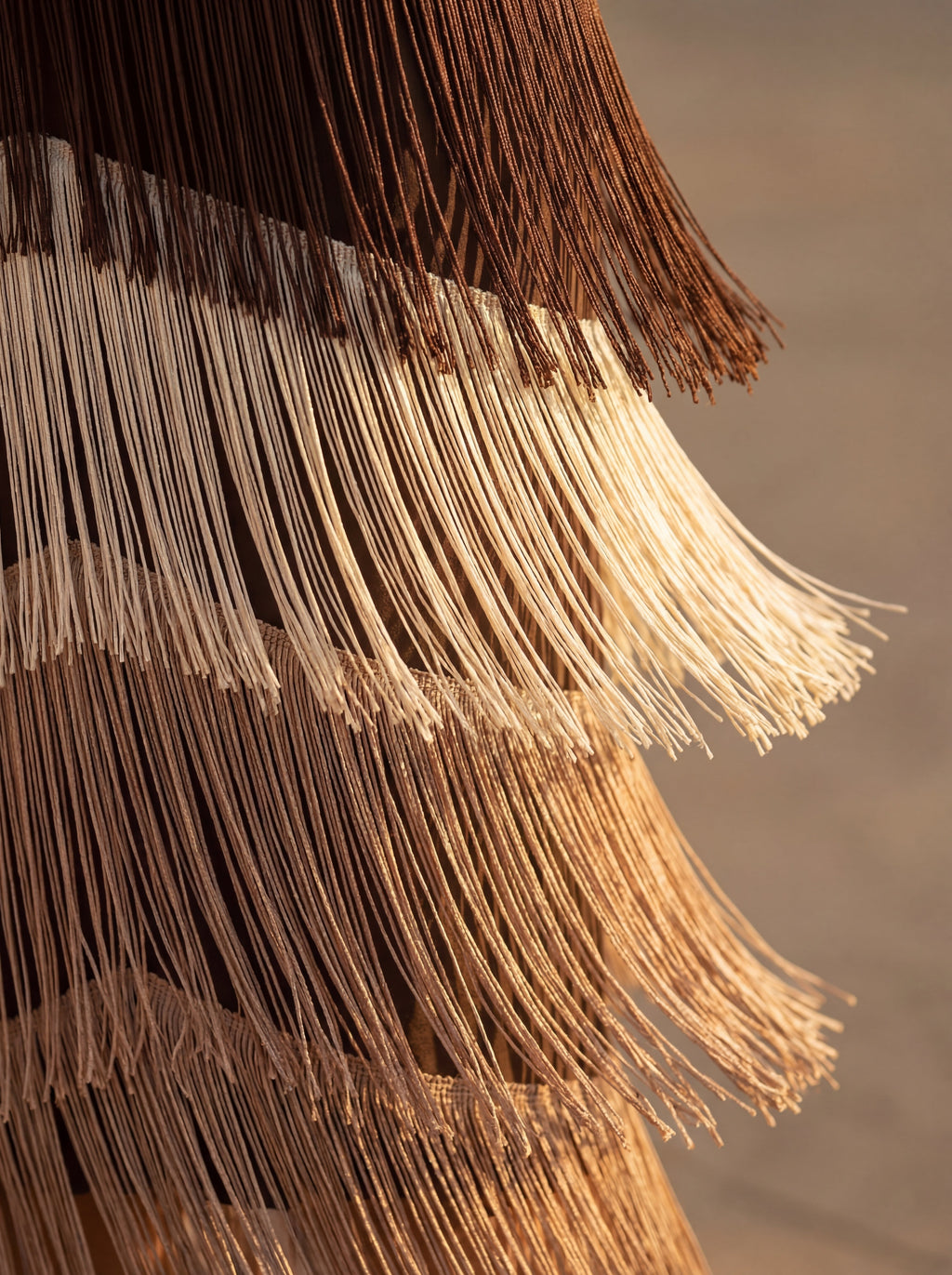 Flared Dress with Elegant Fringe