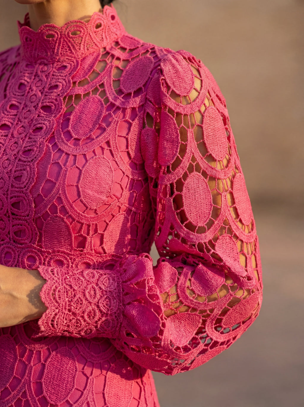 Romantic Silk Dress Modern Refinement