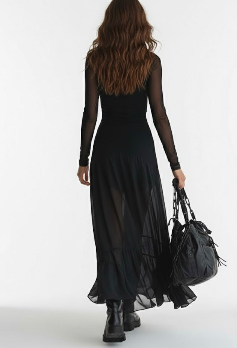 Maxi Dress with Ethereal Charm