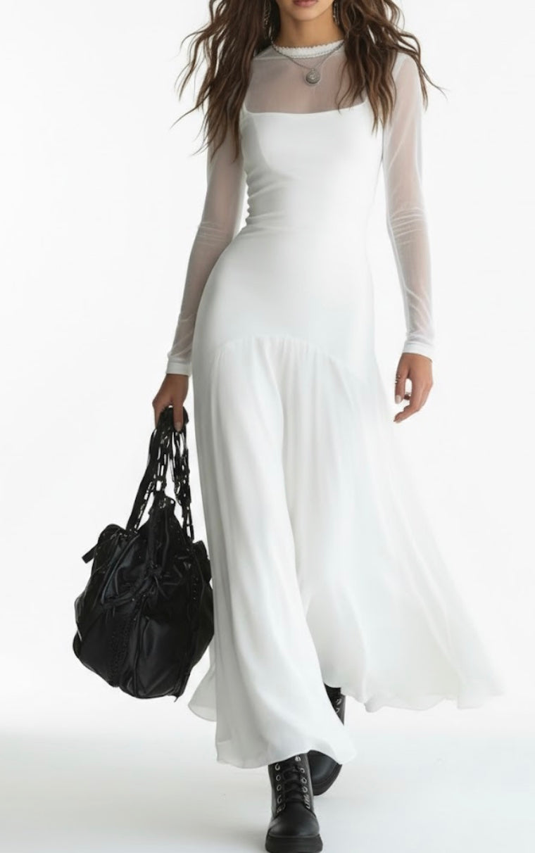 Maxi Dress with Ethereal Charm