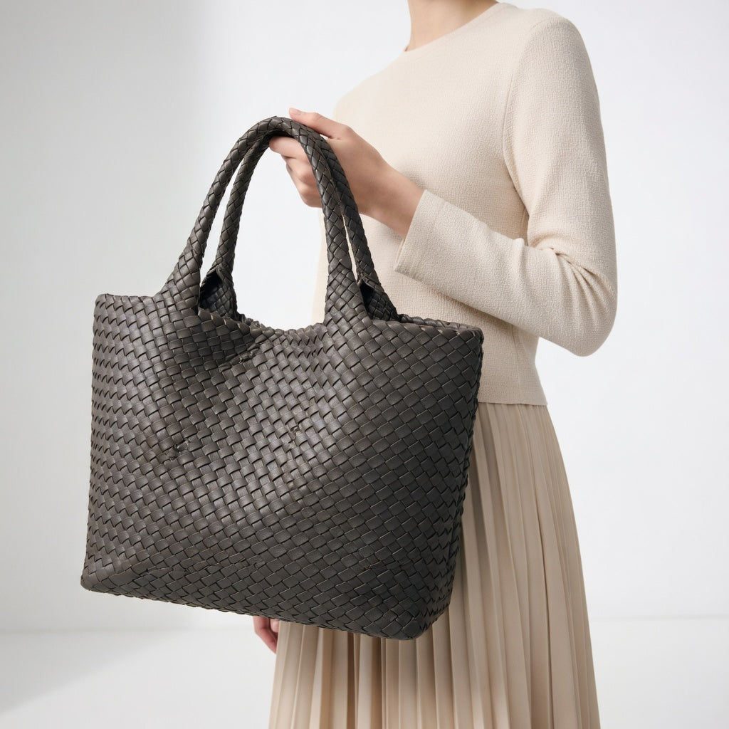 Woven Tote Bag Timeless Elegance