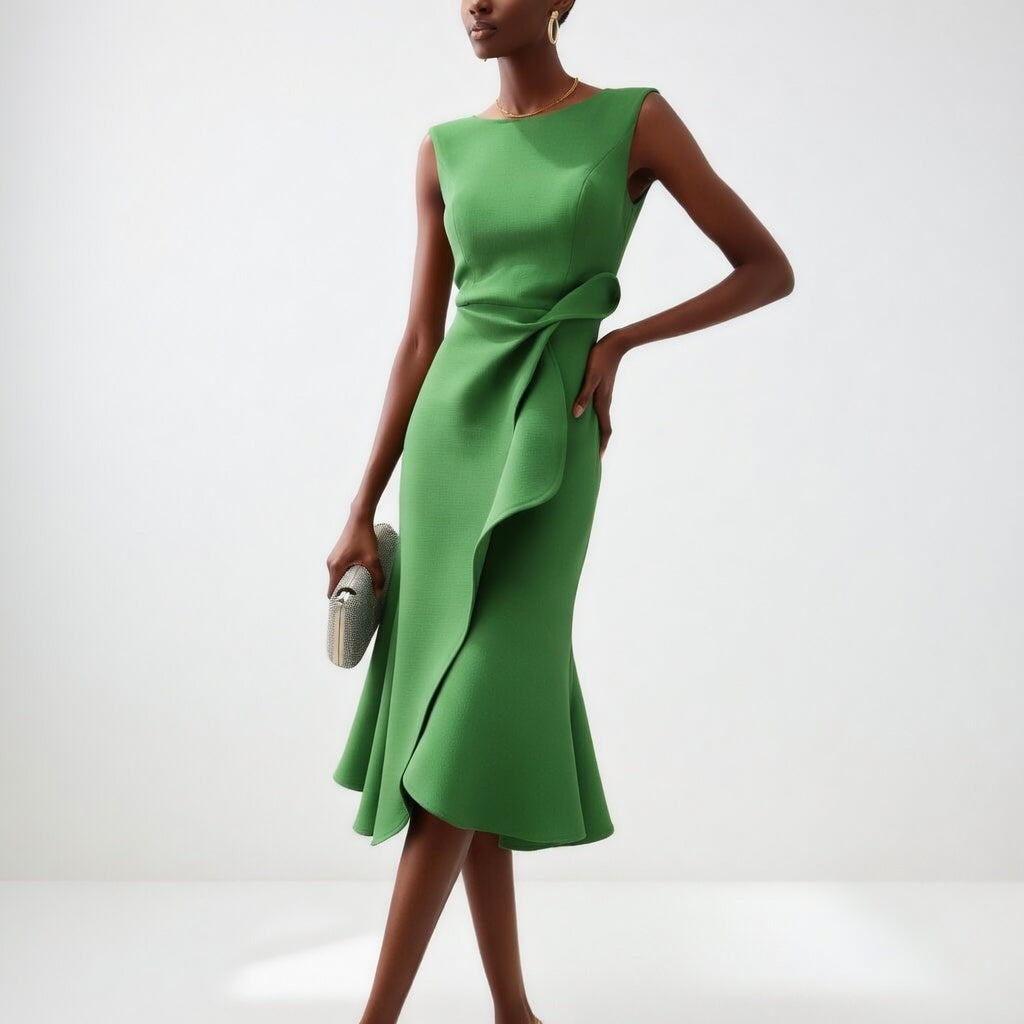 Structured Dress Modern Sculpting Elegance