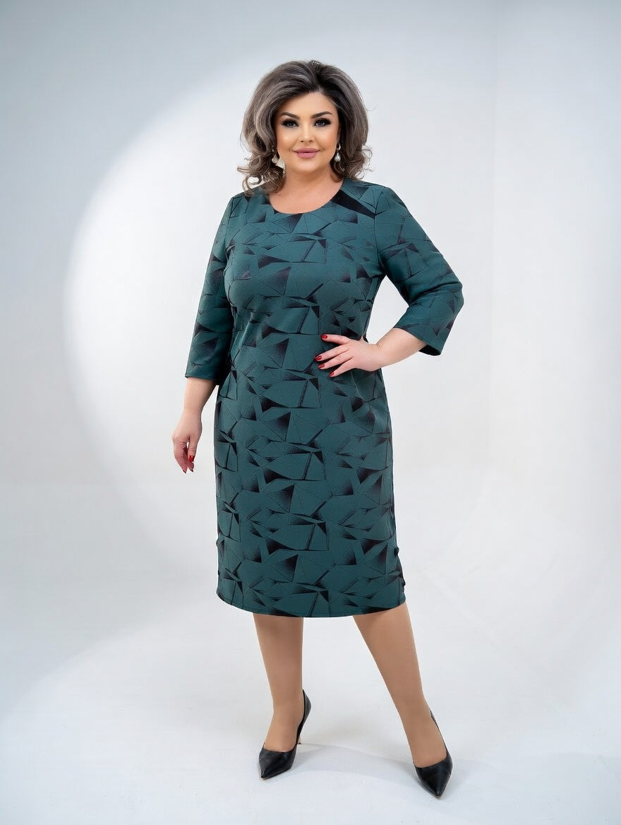Elegant Structured Dress Comfortable and Timeless