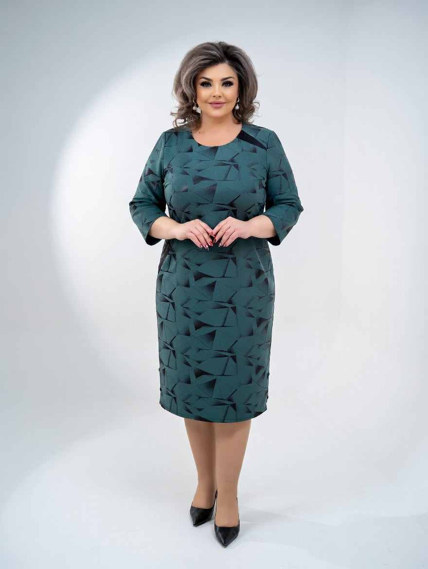Elegant Structured Dress Comfortable and Timeless