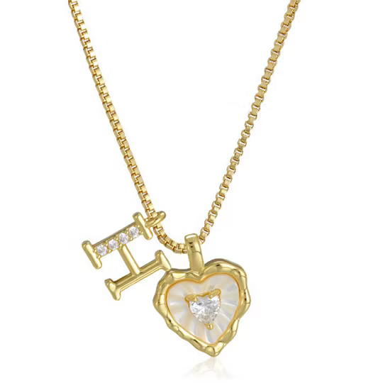 Personalized Heart Necklace Eternal Elegance