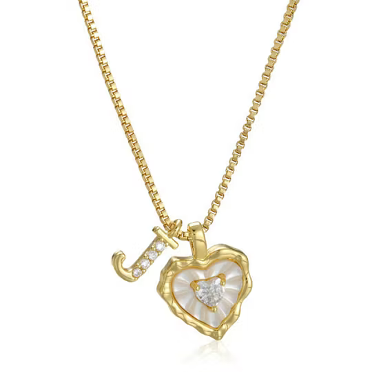 Personalized Heart Necklace Eternal Elegance