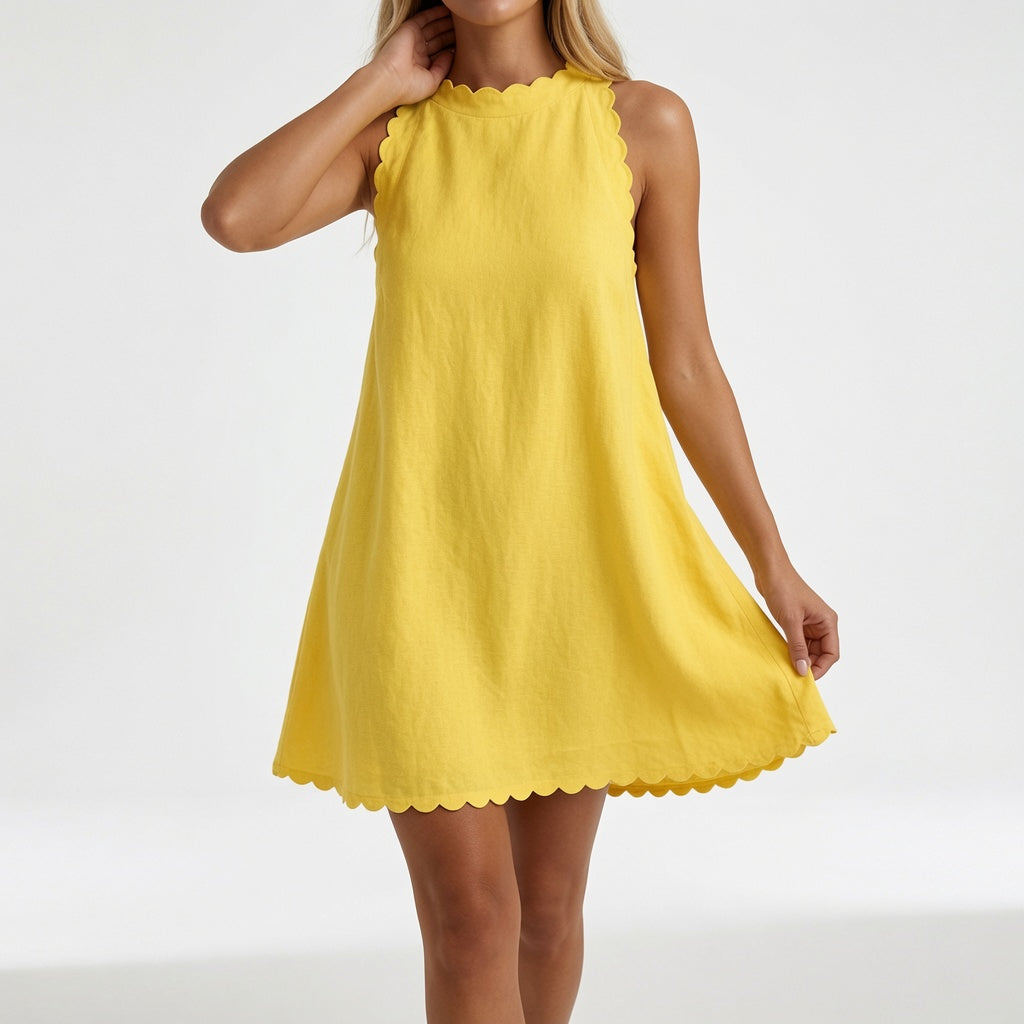 Flared Flowy Dress Summer Elegance
