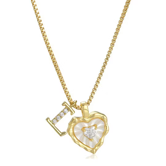 Personalized Heart Necklace Eternal Elegance