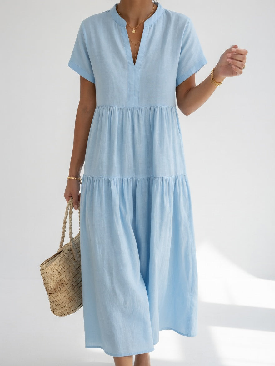 Elegant Flowy Summer Maxi Dress