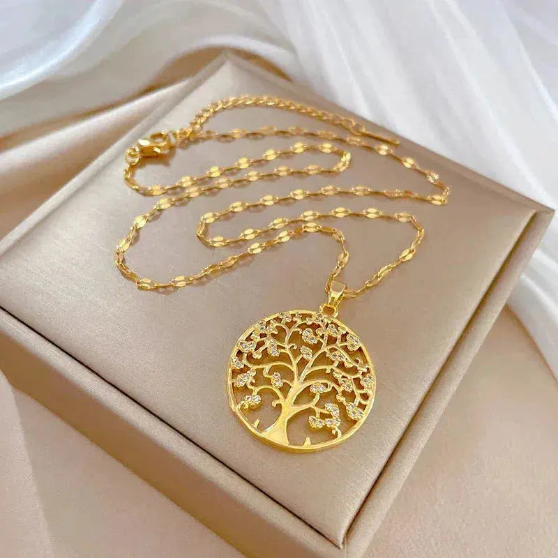 Gold Tree of Life Pendant
