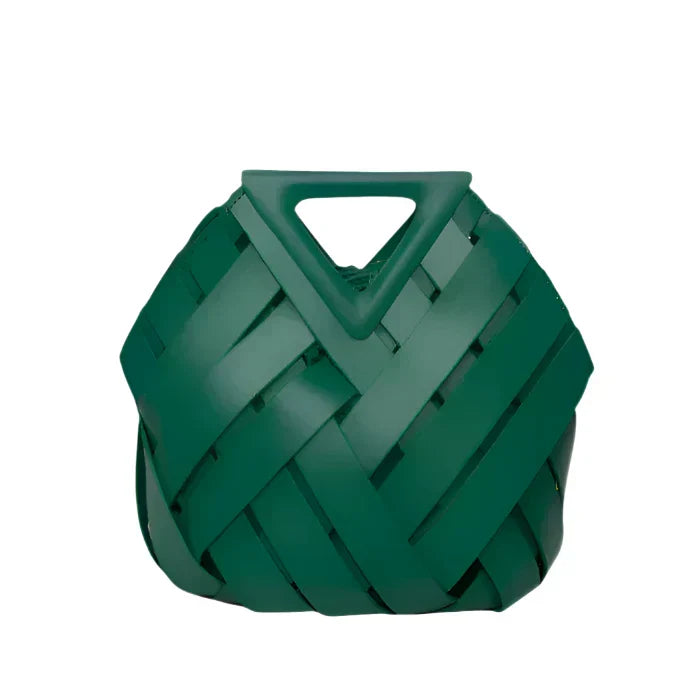 Elegant Woven Soft Leather Bag