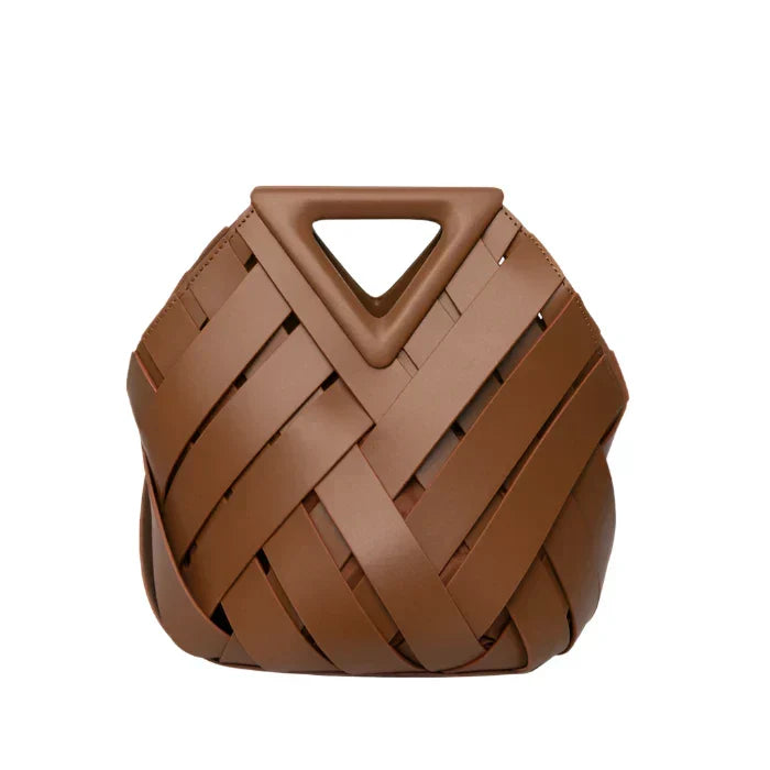 Elegant Woven Soft Leather Bag