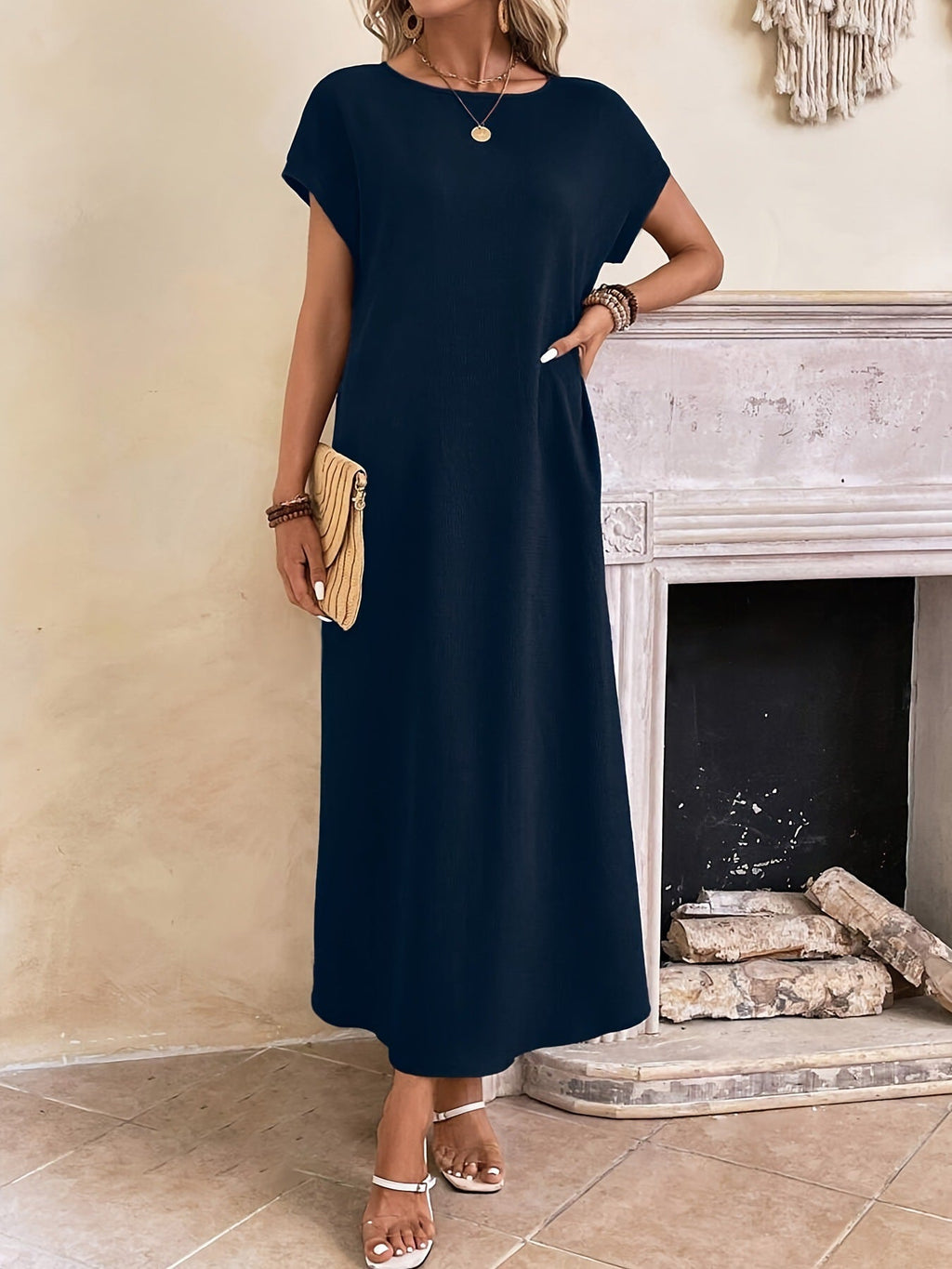 Elegant Minimalist Maxi Dress