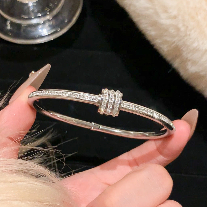 Fine Bracelet with Subtle Sparkle