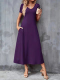 Flowy Elegant Maxi Dress - Viola