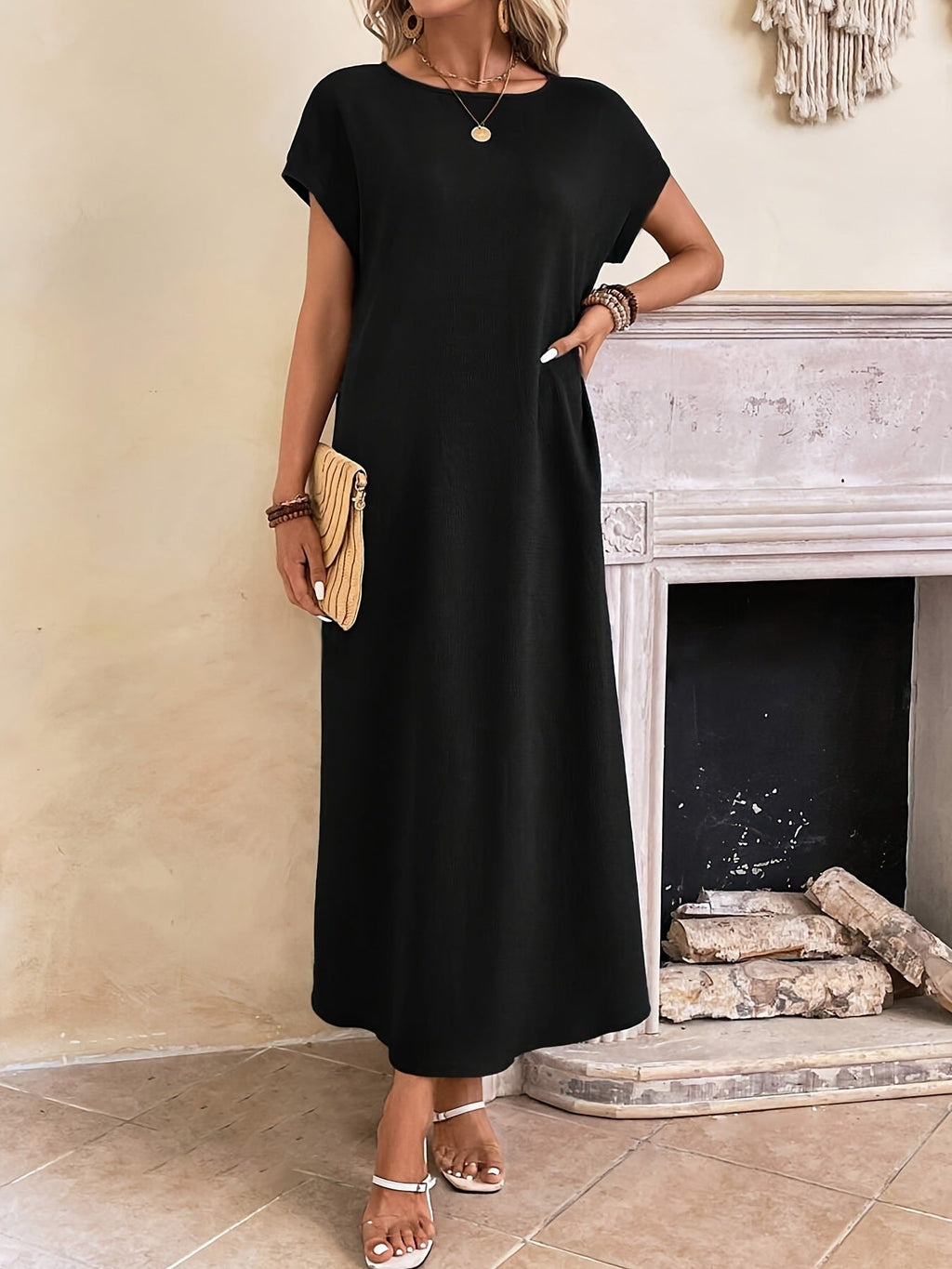 Elegant Minimalist Maxi Dress
