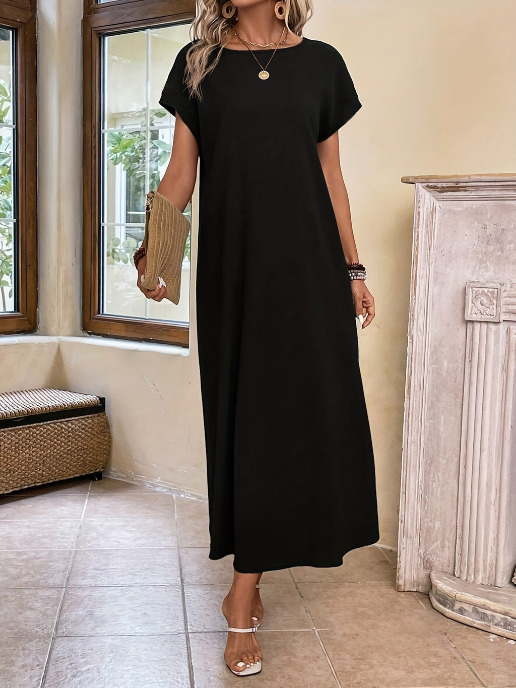 Elegant Minimalist Maxi Dress