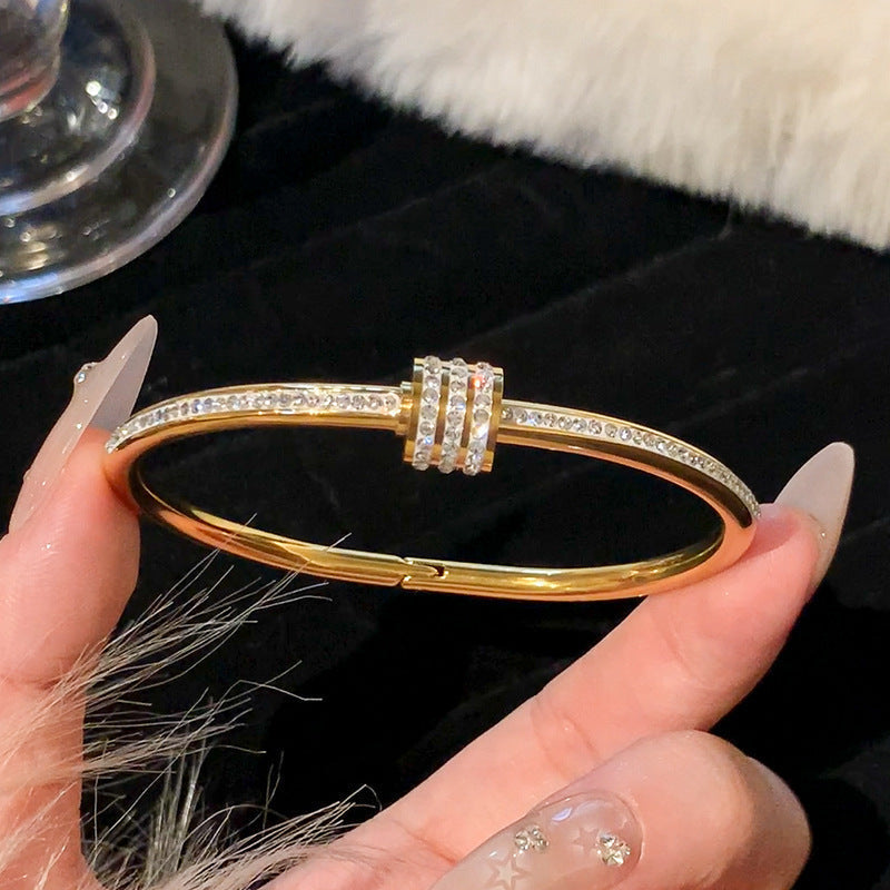 Fine Bracelet with Subtle Sparkle