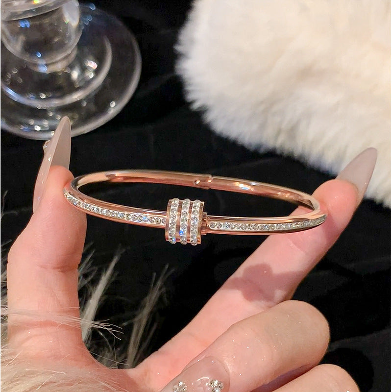 Fine Bracelet with Subtle Sparkle