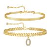 Personalized Initial Anklet