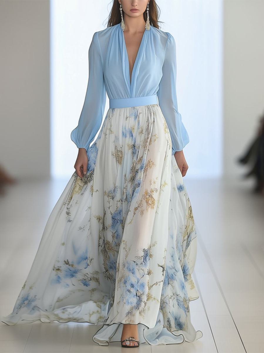 Floral Maxi Dress Eternal Elegance