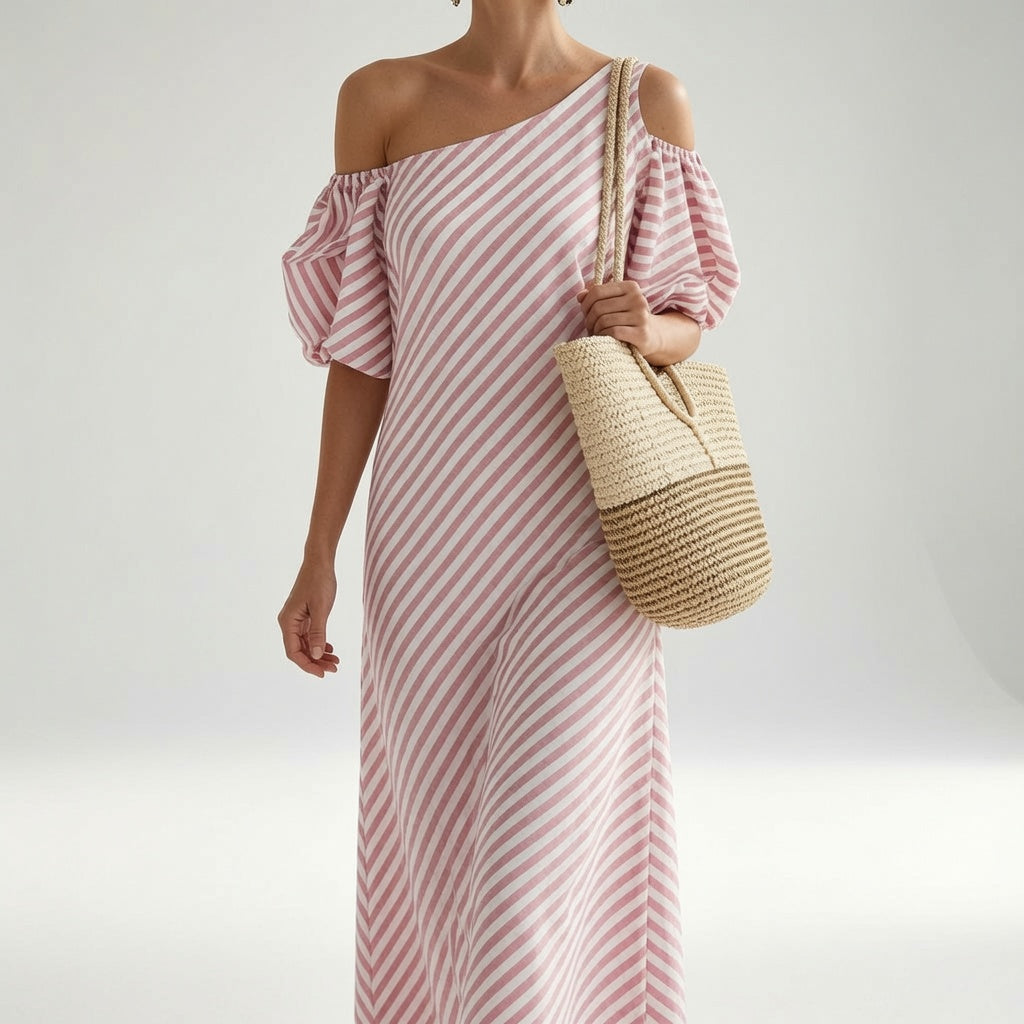 Off Shoulder Dress Summer Elegance