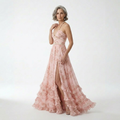 Floral Maxi Dress with Slit Romantic Spirit
