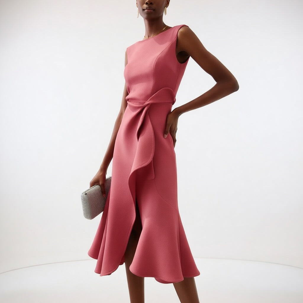 Structured Dress Modern Sculpting Elegance