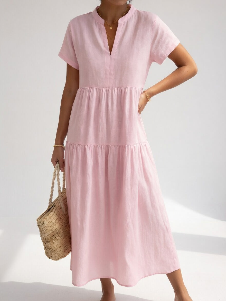 Elegant Flowy Summer Maxi Dress
