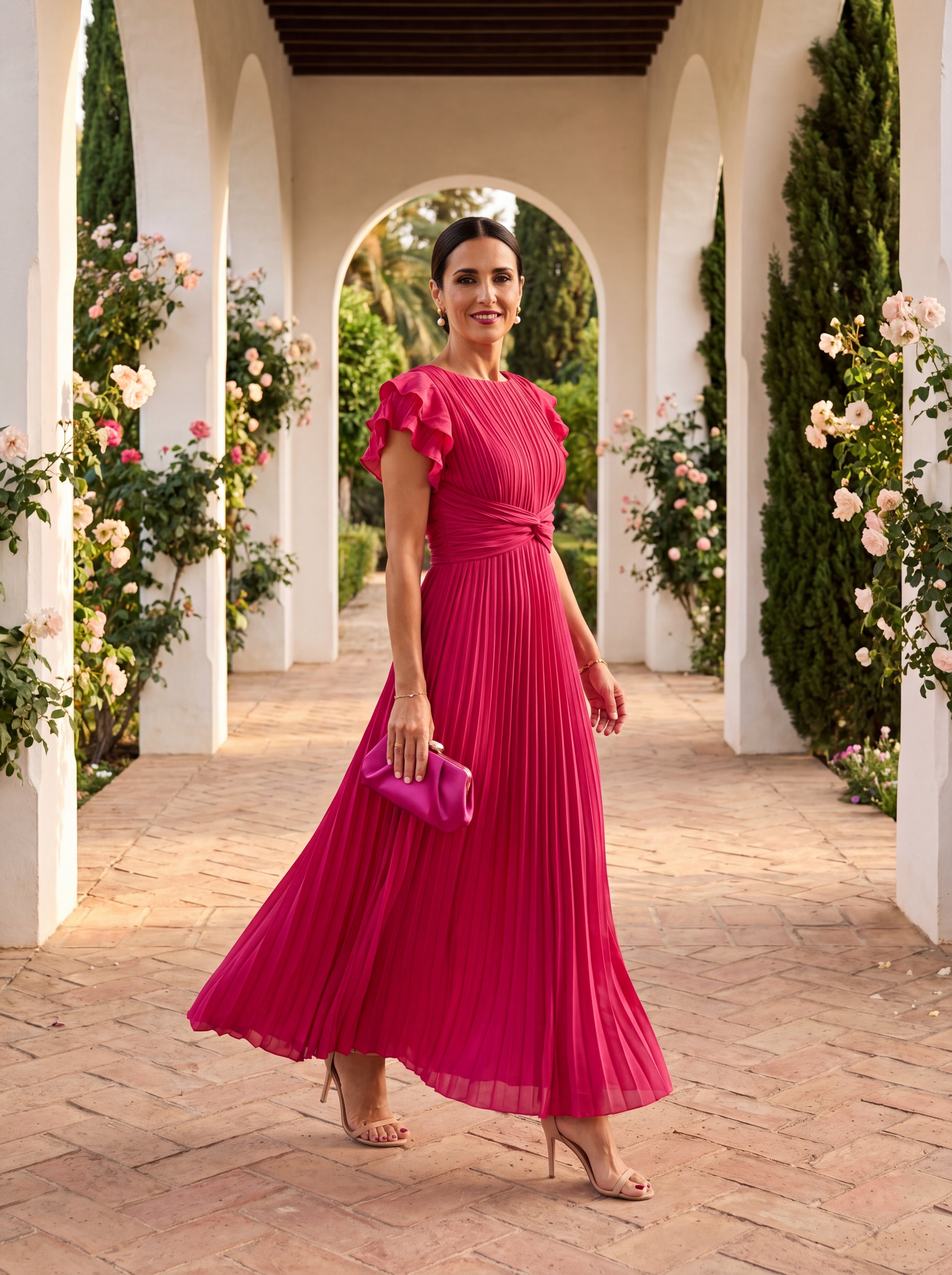 Elegant Refined Tulle Dress - Blue