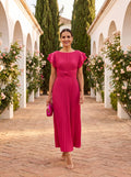 Elegant Refined Tulle Dress - Blue