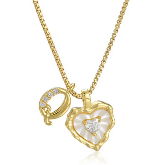 Personalized Heart Necklace Eternal Elegance