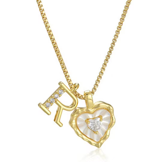 Personalized Heart Necklace Eternal Elegance