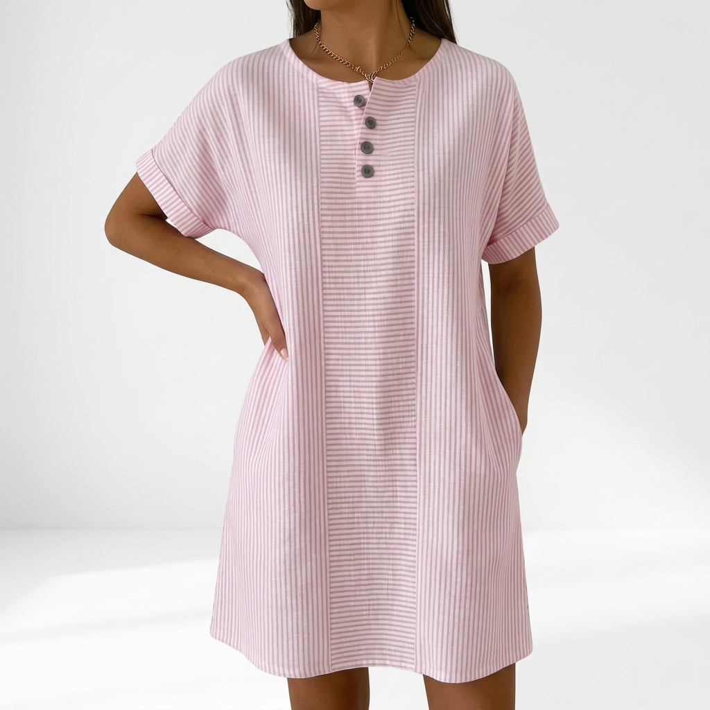Lightweight Shirt Dress Everyday Comfort
