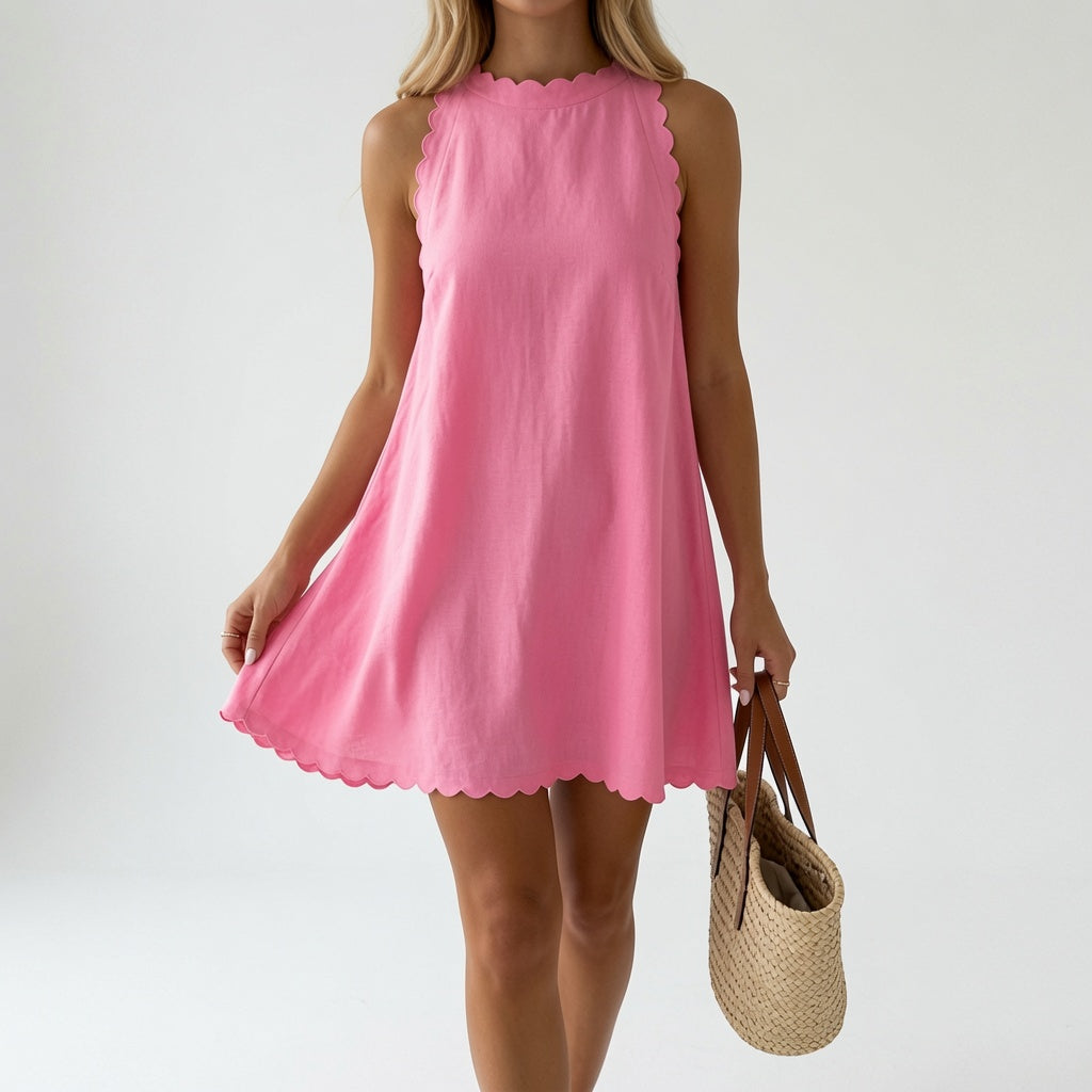 Flared Flowy Dress Summer Elegance