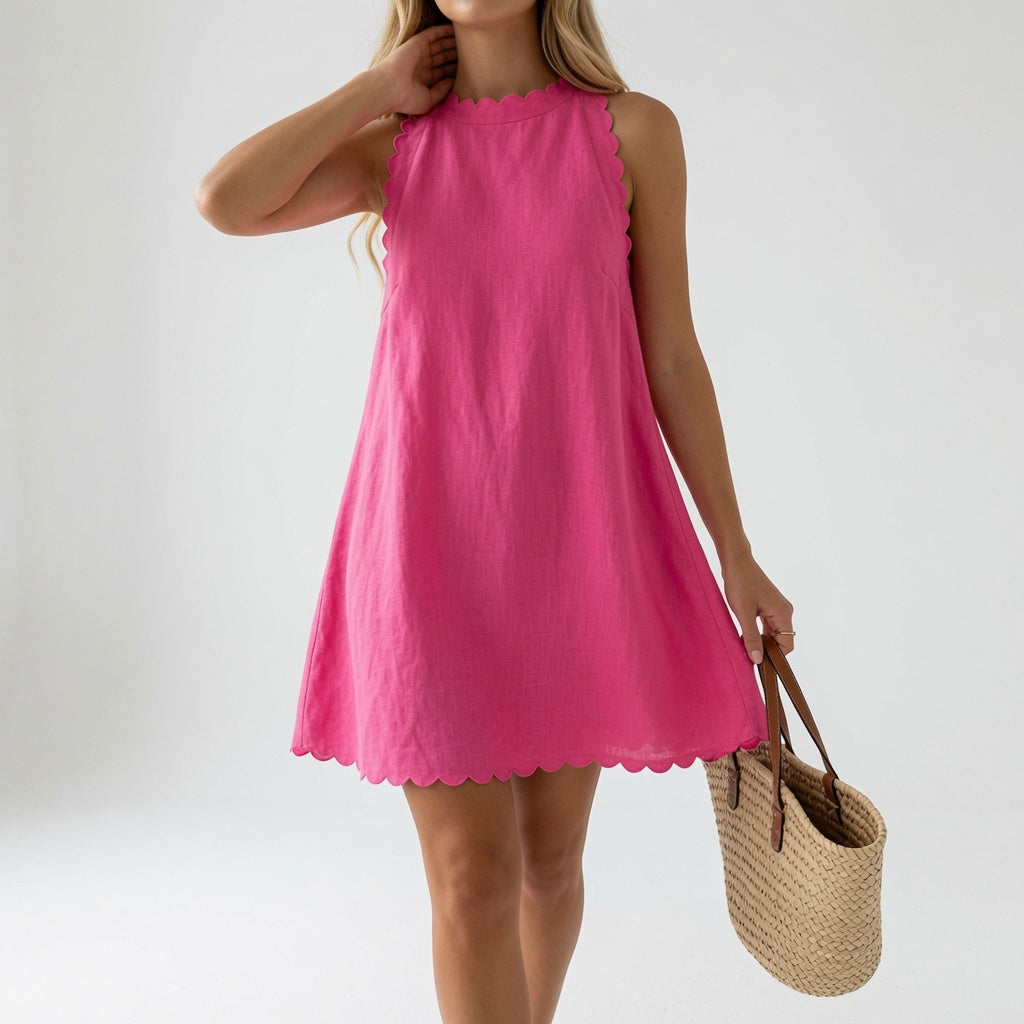 Flared Flowy Dress Summer Elegance