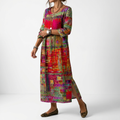 Artistic Bohemian Flowy Dress